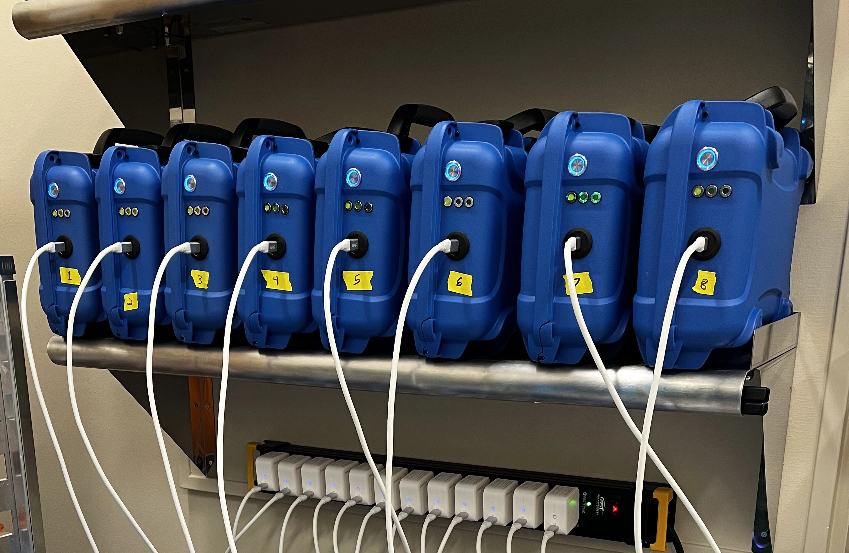 Telehealth equipment rack